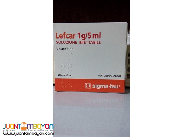 Lefcar L-Carnitine IV Complete Set 5vials