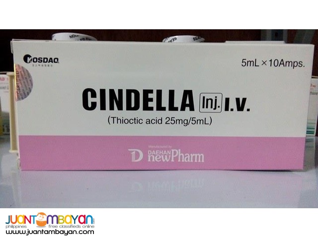 Cinderella Cindella Injection Thioctic Acid IV 5ml x 10 Ampoules