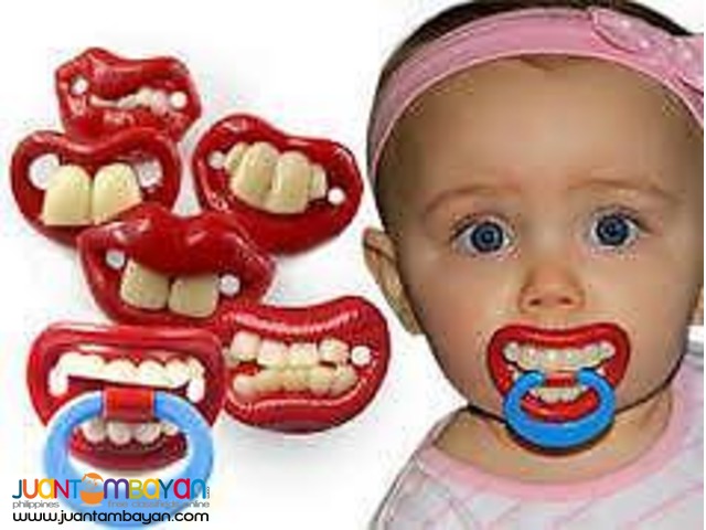 JOYFUL BABY FUNNY PACIFIERS 6 designs to choose from