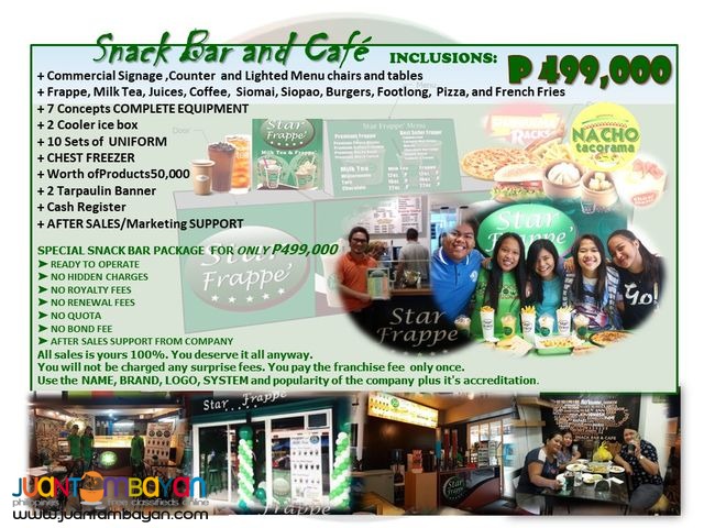 Star Frappe'  | Milk Tea & Frappe'  Business Franchise 