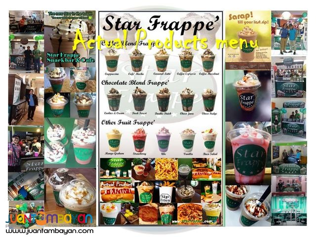 Star Frappe'  | Milk Tea & Frappe'  Business Franchise 