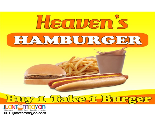 Heaven's Hamburger Food Cart Franchise 179K Only