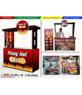 Pinoy Hotballs & Fries Food Cart Franchise 149K Only