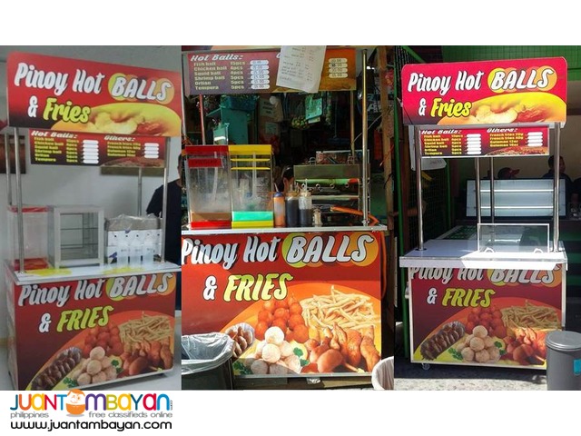 Pinoy Hotballs & Fries Food Cart Franchise 149K Only