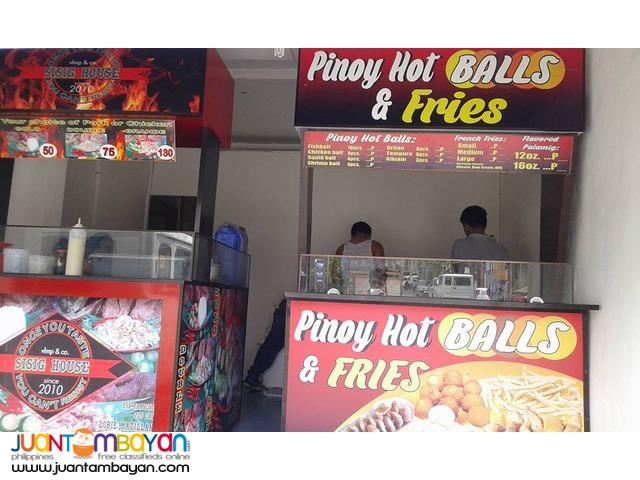 Pinoy Hotballs & Fries Food Cart Franchise 149K Only