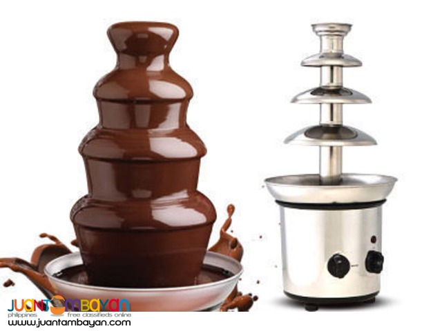 4 Layer Chocolate Fountain Fondue Stainless