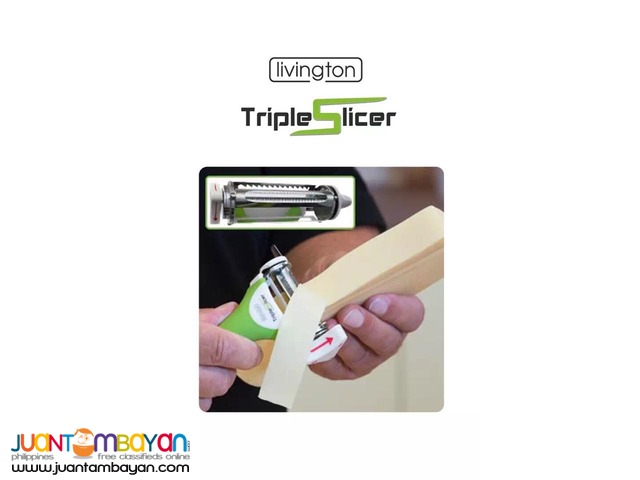 Triple Slicer 3 in 1 Multifunction Kitchen Set As cseen on T.V