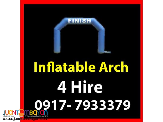 Inflatable Arch Rental Hire Manila Philippines