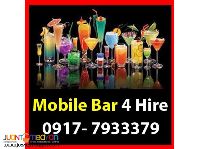 Mobile Bar Rental Hire Manila Philippines