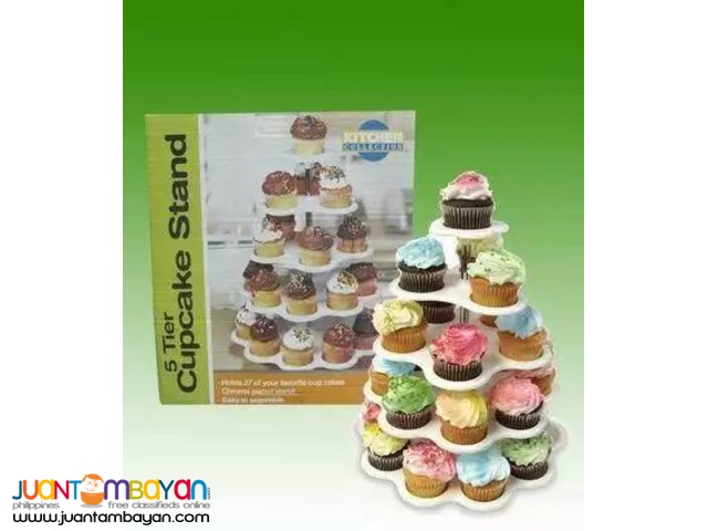 5 Tier Cupcake Stand 27 Cupcake Holder Stand 5 Tier Cupcake Stand 27 Cupcake Holder Stand