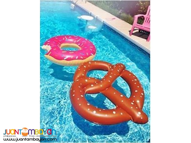 Giant Pretzel Pool Inflatable Floater 