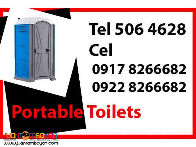 Portable Toilets Rental Hire Manila Philippines