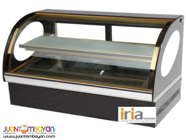 CAKE CHILLER SHOWCASE (Countertop, Curve glass) CAKE CHILLER SHOWCASE (Countertop, Curve glass)