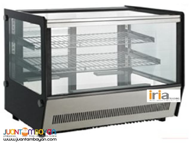 CAKE CHILLER SHOWCASE (Countertop, Square-shaped)