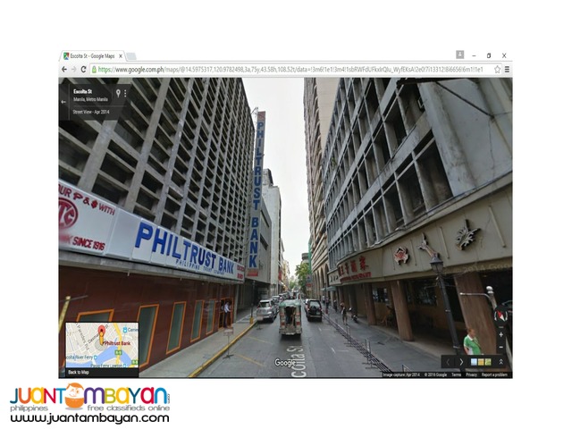 For Rent / Lease Escolta Manila 2,309 SQM Office Commercial Space