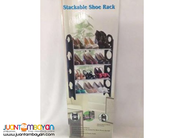 Stackable Shoe Rack can hold upto 12 Pairs shoerack shoe storage