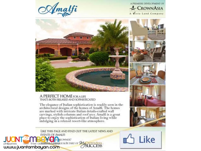 Sapphire Of Amalfi By Crown Asia – Luxury Homes For Sale In Cavite