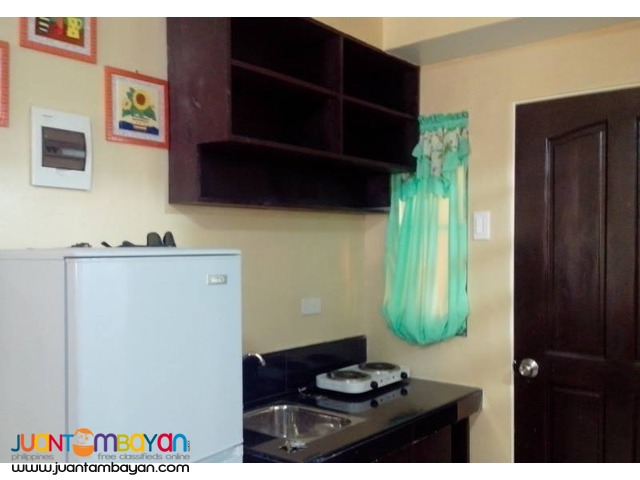 Furnished Studio Condo Unit For Rent in Mandaue City Cebu