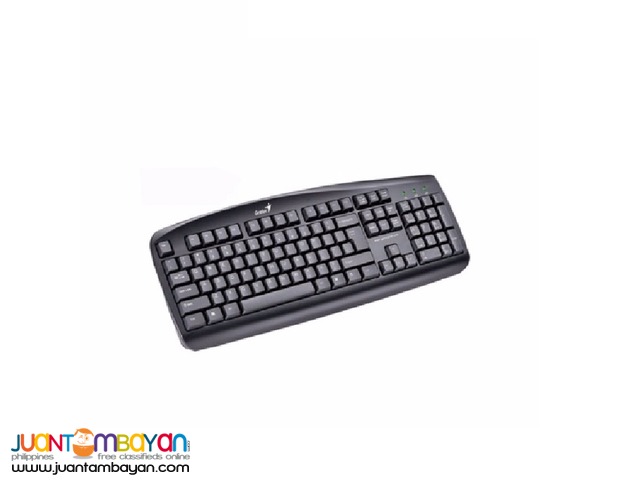 GENIUS KB-110 PS2 BLACK KEYBOARD