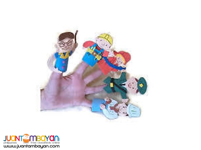 Animal and Community Finger puppets story props