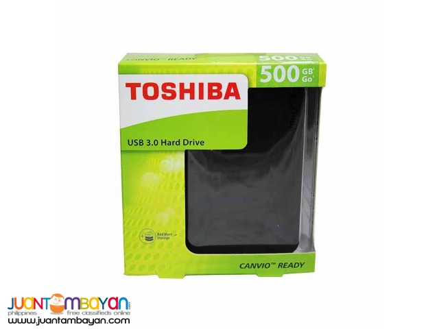 TOSHIBA CANVIO CONNECT 500GB EXTERNAL 3.0
