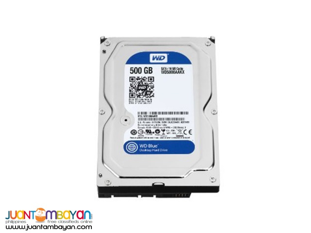 WESTERN DIGITAL 500GB 7200 SATA3 BLUE