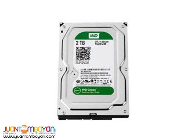 WESTERN DIGITAL 2TB SATA GREEN