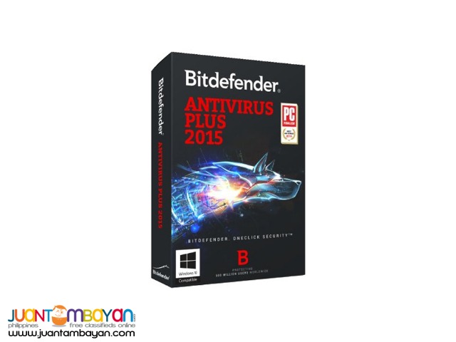 BITDEFENDER ANTIVIRUS PLUS 2015 (3 PC) BITDEFENDER ANTIVIRUS PLUS 2015 (3 PC)