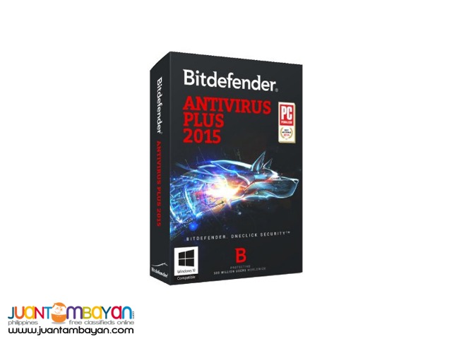 BITDEFENDER ANTIVIRUS PLUS 2015 (3 PC)