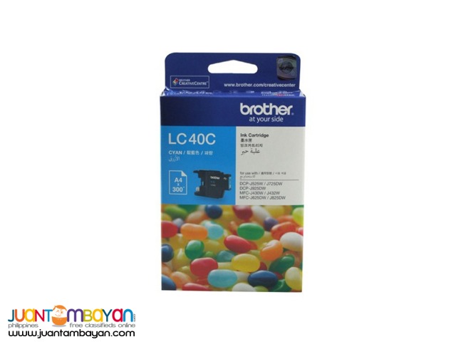 BROTHER LC40 CYAN INK BROTHER LC40 CYAN INK