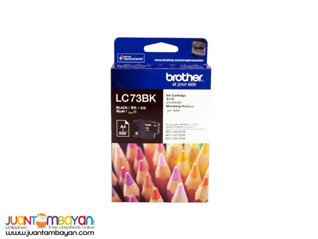 BROTHER INK LC73 BLACK BROTHER INK LC73 BLACK