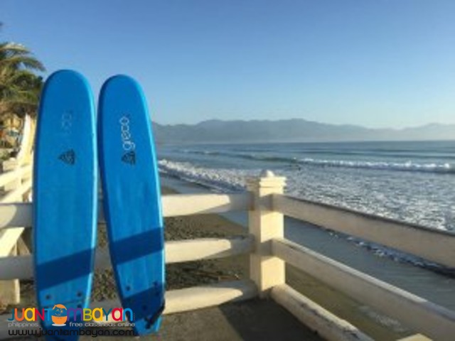 Big Waves, Baler Tour Package