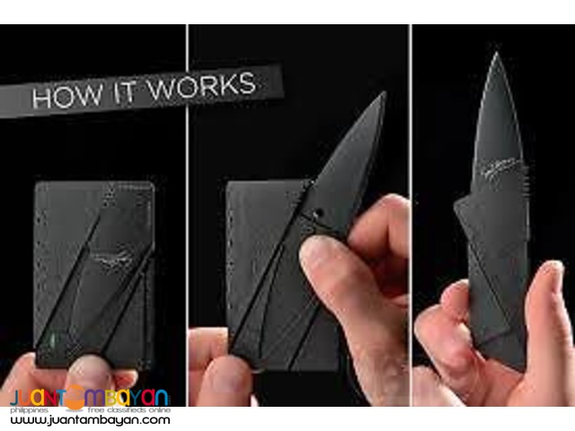 Credit Card Foldable Knife Card Sharp