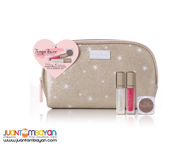Tanya Burr Make Up Pouch+2 lipgloss+ shimmer pot Tanya Burr Make Up Pouch+2 lipgloss+ shimmer pot