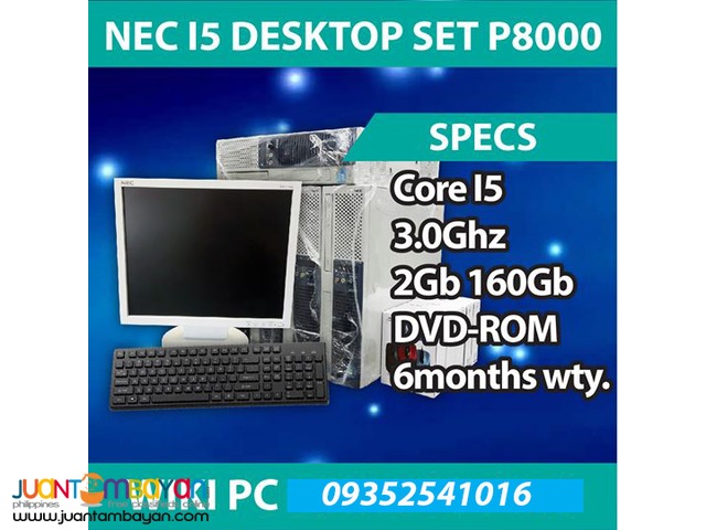 NEC i3 - i5 Laptop