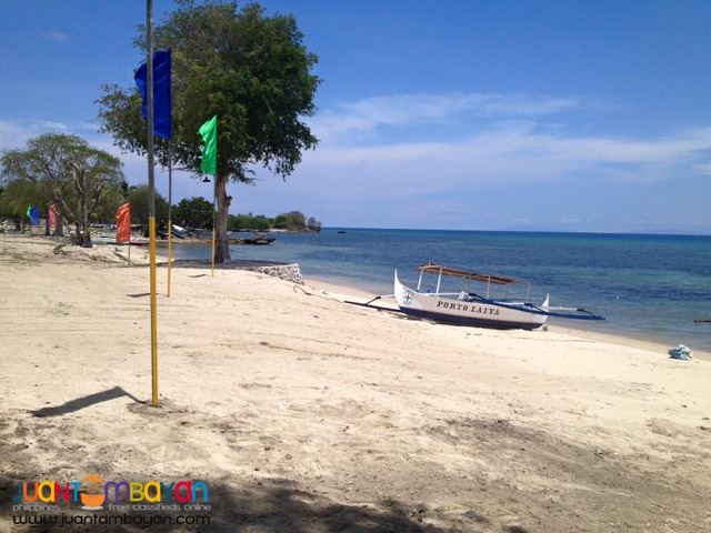 Residential Beach Lots, Beachfront in Porto Laiya, San Juan, Batangas