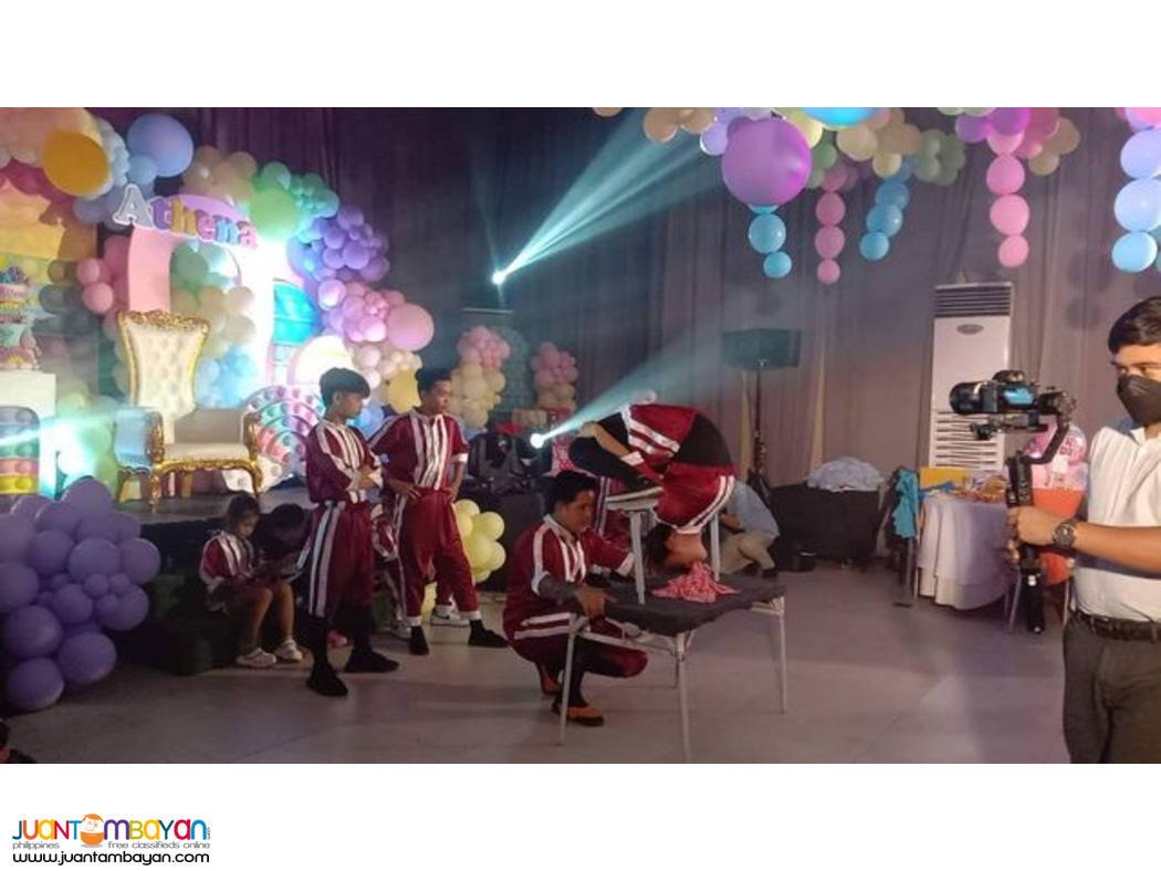 acrobatics show, Birthday party, events
