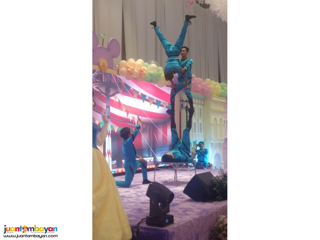 acrobatics show, Birthday party, events