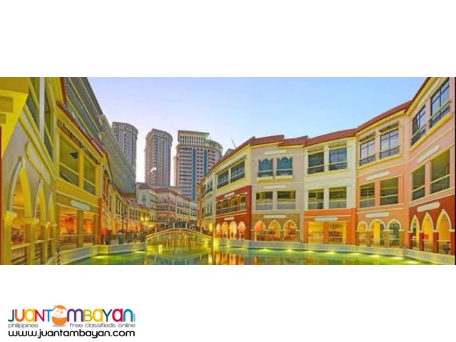 Mckinley Hill  Taguig latest The Venice prime unit for sale