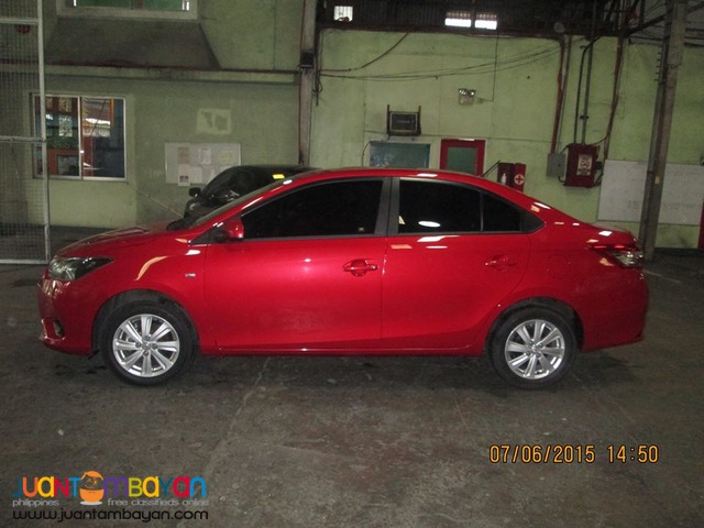 TOYOTA VIOS RED