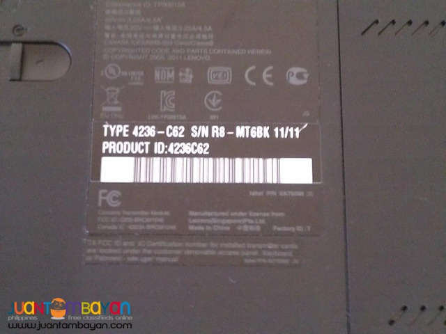 Grade A Warranty Lenovo Thinkpad T420 Core i5 2.50Ghz 4GB 320GB WebCam