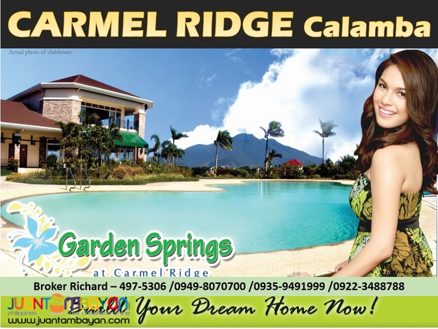 CARMEL RIDGE Calamba Laguna Lots - 6,800 / sqm  - ₱816,000.00