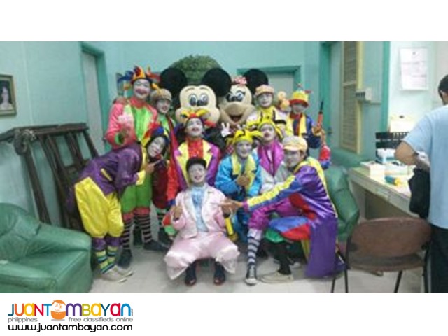 Clown, Face Paint, Mascot, Bubble Show, Magician