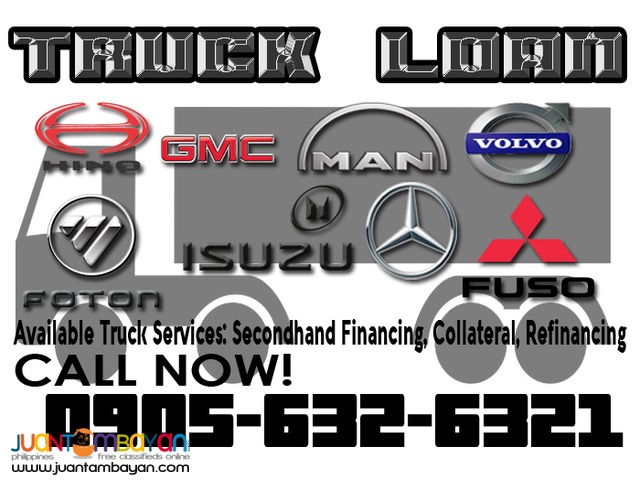 Second hand truck financing, re financing, other loan services Second hand truck financing, re financing, other loan services