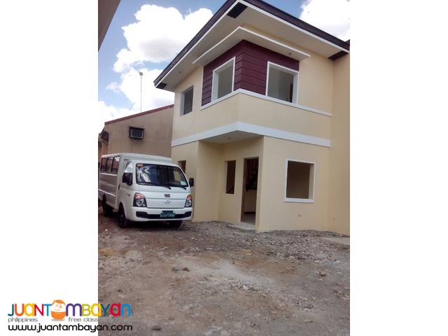 Affordable two storey DUPLEX  HOUSE and LOT thru PAG-IBIG