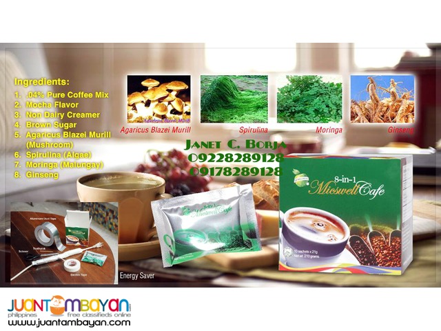Micswell 8 in 1 Coffee - KURYENTIPID COFFEE
