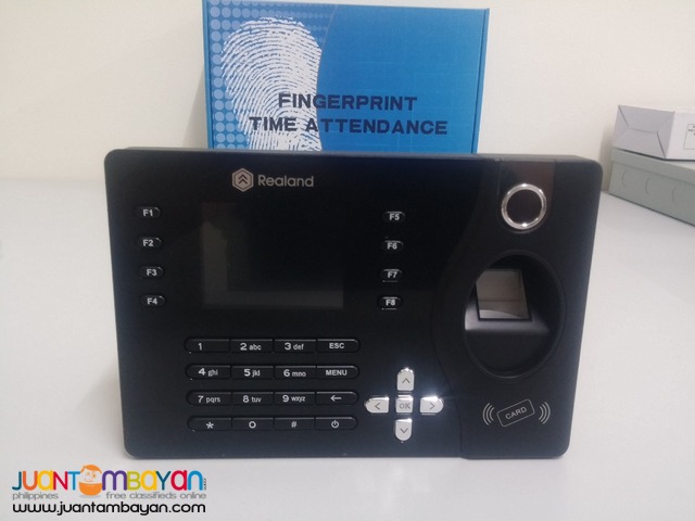 (biometrics) Realand A-C120 Fingerprint Time Attendance System