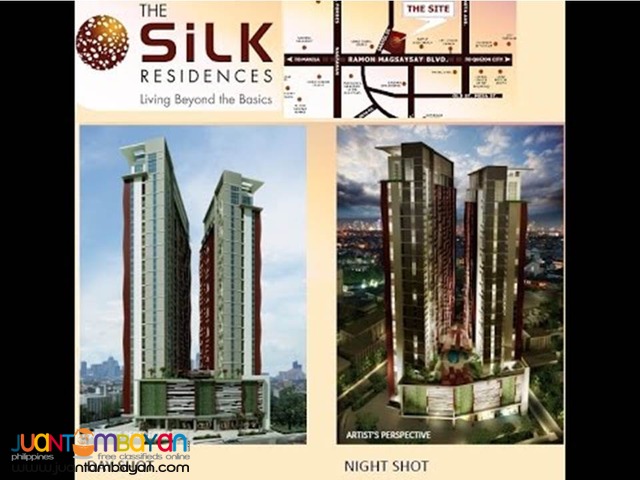 Affordable Condo In Sta.Mesa near SM PUP,JRU The Silk Residences