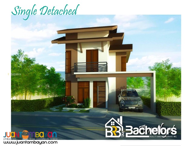 2 storey Single Attached House for sale as low as P20,370 mo amort