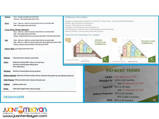 Townhouses for sale at Eleve Camarin road Caloocan City